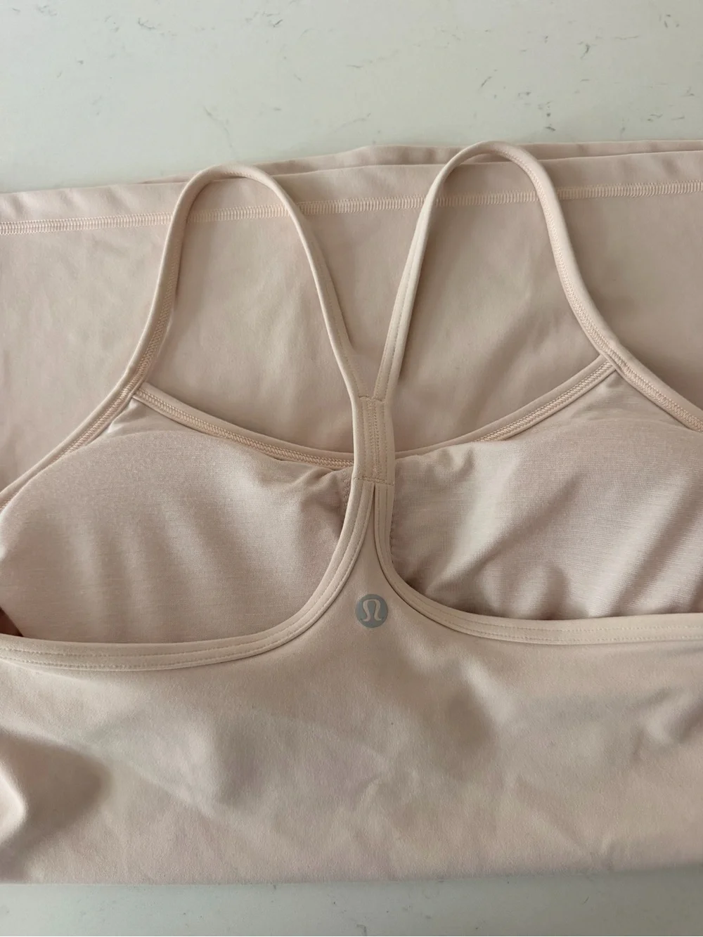 lululemon athletica Pale Pink Strappy Tank